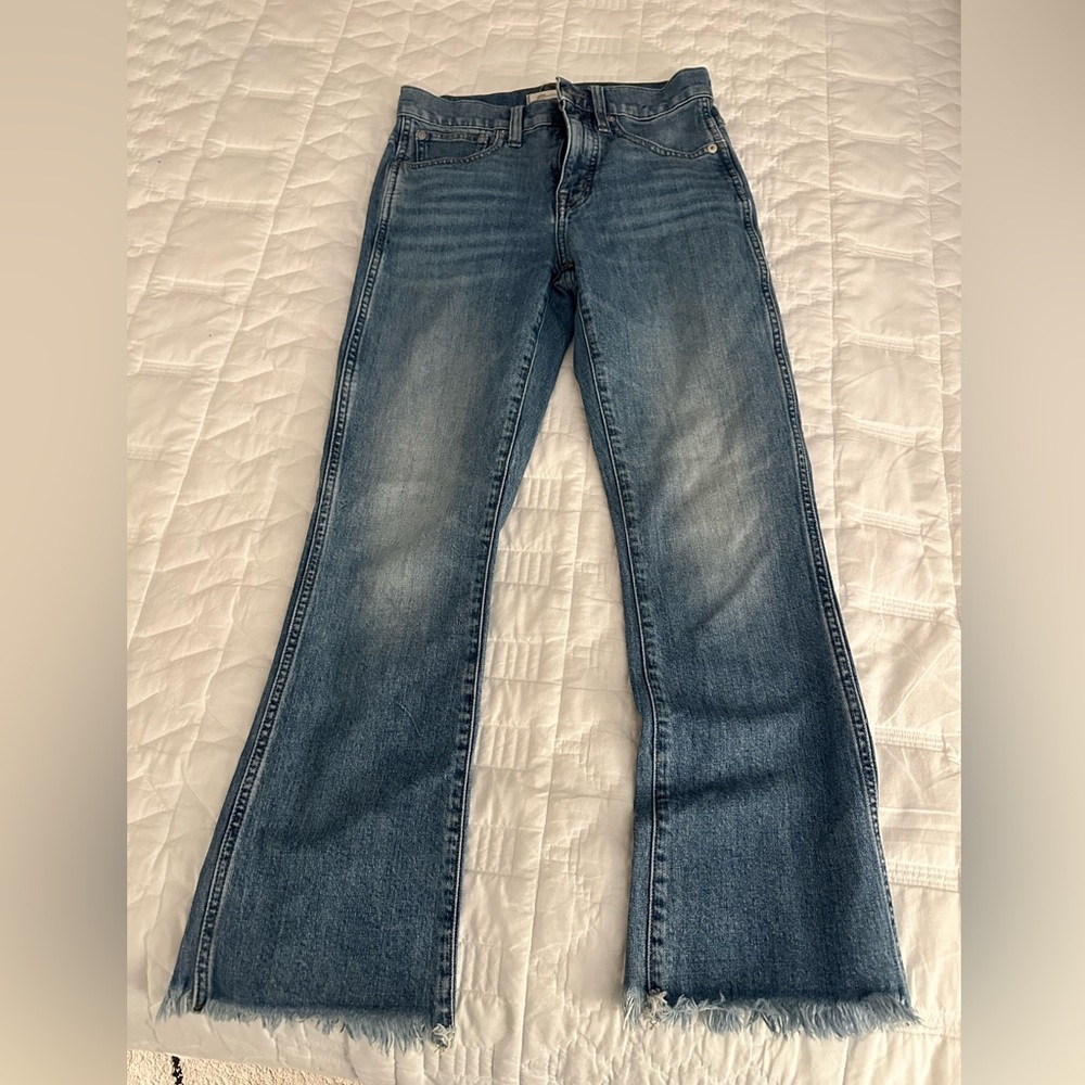 Madewell kick flare jeans in great condition